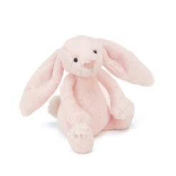 JellyCat Bashful Pink Bunny Rattle - Small H18cm