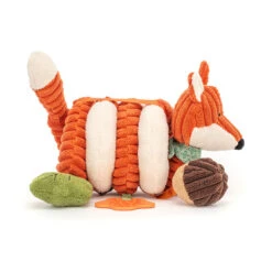Jellycat Cordy Roy Baby Fox Spiral Activity Toy 8 Jellycat Cordy Roy Baby Fox Spiral Activity Toy -Cuddly Bears Shop jellycat srsat4fx cordy roy baby fox spiral activity fox 4