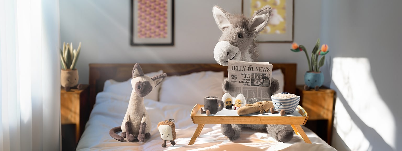 Cuddly Bears Shop -Cuddly Bears Shop breakfast in bed web banner 1 mi